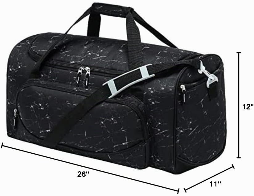 Uarition Bolsa de gimnasio para hombres y mujeres - Bolsa de viaje...