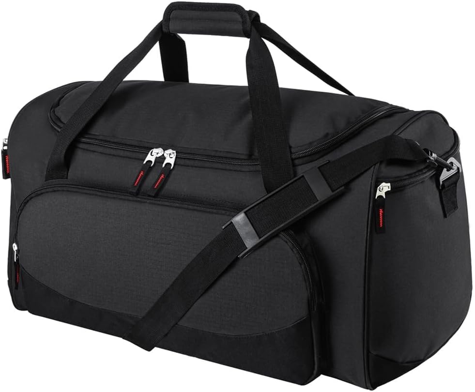 Bolsa de gimnasio Uarition para hombres - Bolsa de lona grande de 5...
