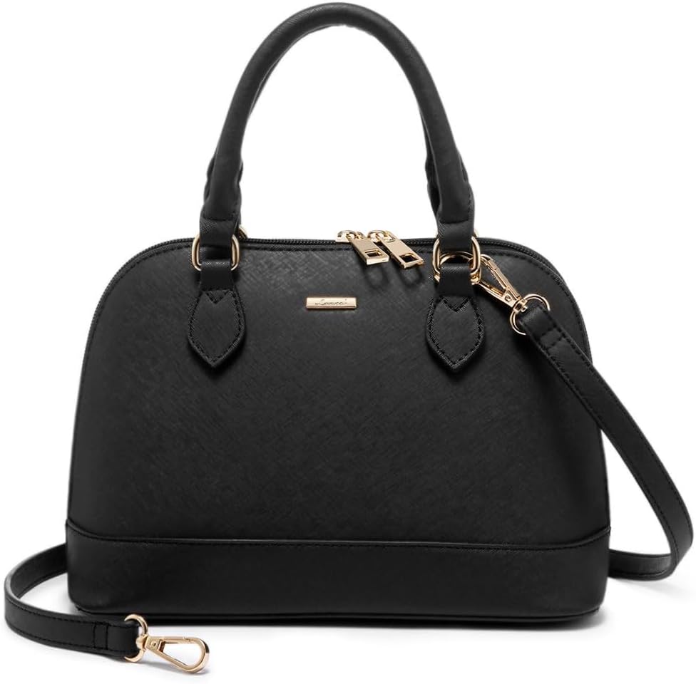LOVEVOOK Bolso para Mujer Pequeño Bolsos Cruzados Clásico Doble Cre...