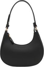 Bolso pequeño de hombro de media luna FashionPuzzle para mujer