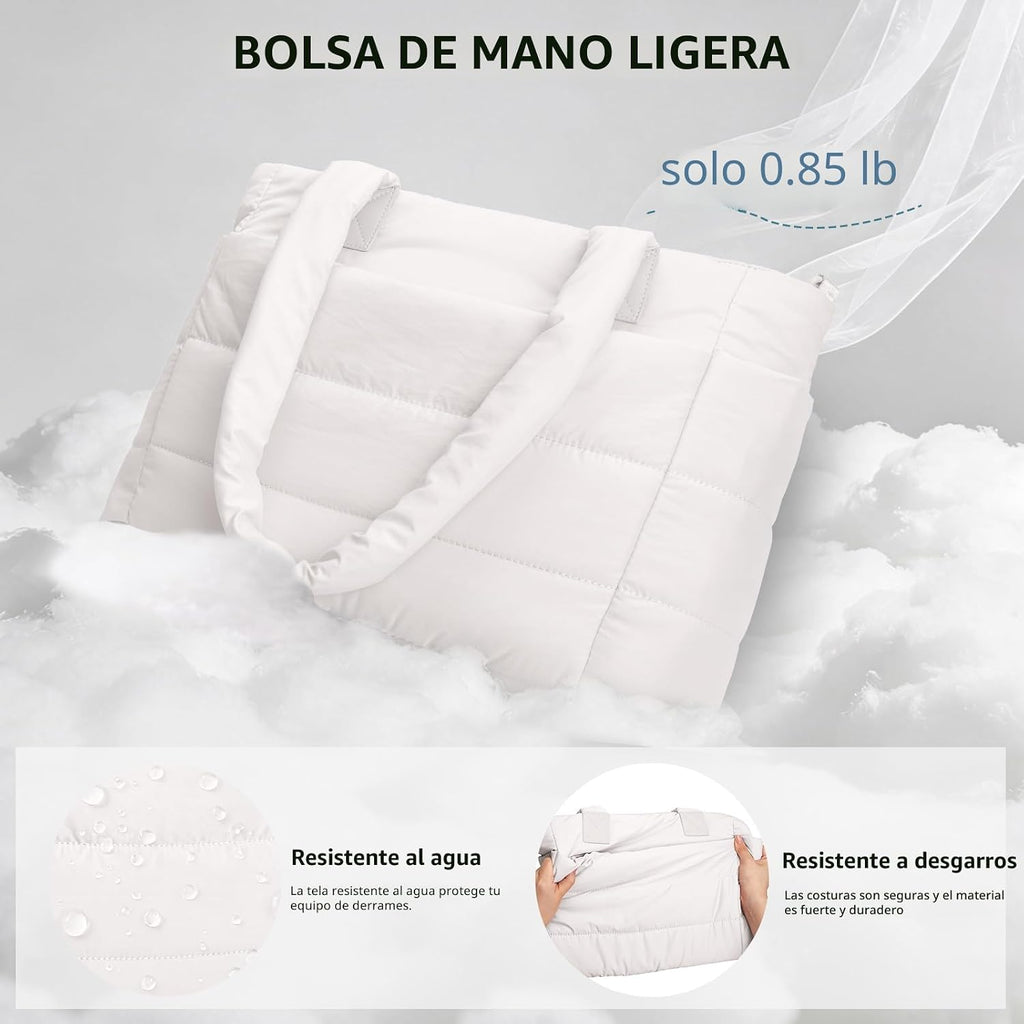 Bolso de mano acolchado para mujer, bolso grande de enfermera, bols...