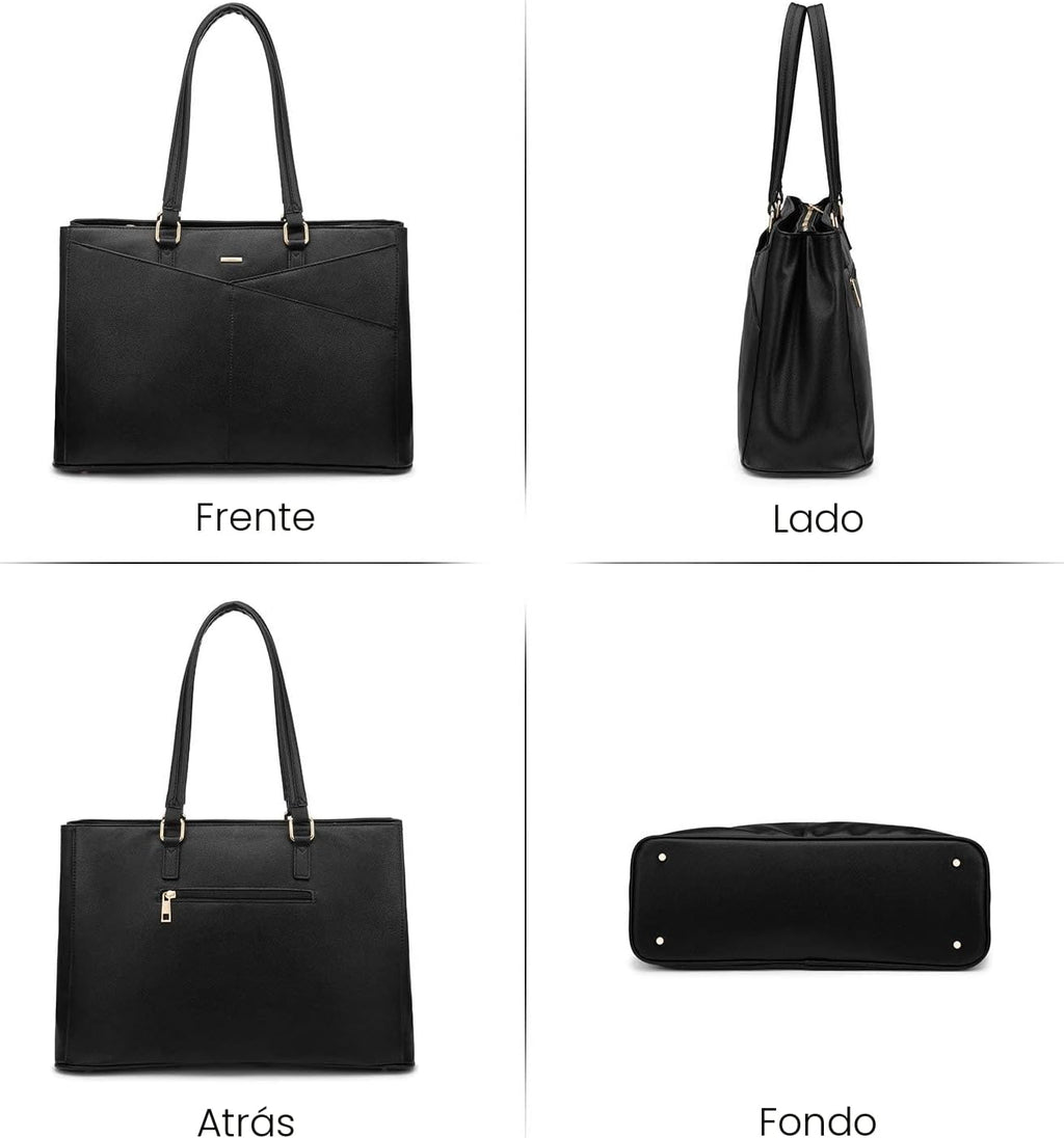 Bolsa de mano portátil para mujeres, de 15.6\u201D, impermeable, de...