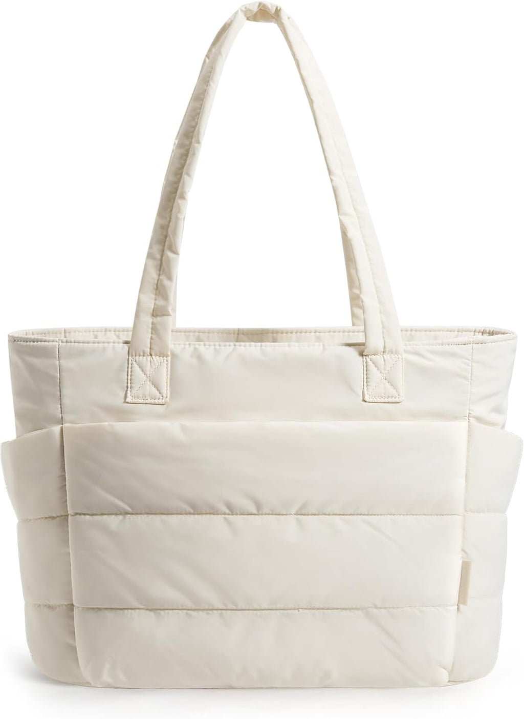 Bolso tote BAGSMART para mujeres, bolso de hombro ligero y acolchad...