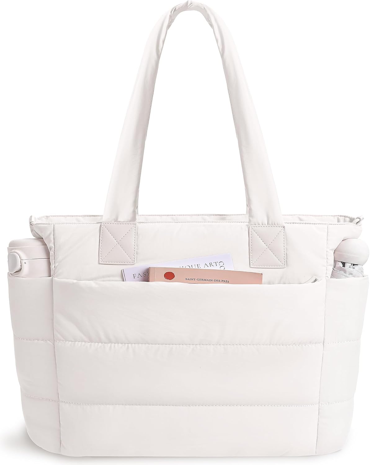 Bolso de mano acolchado para mujer, bolso grande de enfermera, bols...