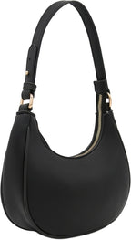 Bolso pequeño de hombro de media luna FashionPuzzle para mujer