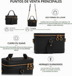 Bolso cruzado pequeño para mujer, diseño de moda, mini bolso de hom...