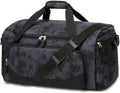 Uarition Bolsa de gimnasio para hombres y mujeres, bolsa de lona gr...
