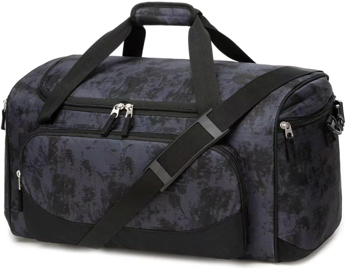 Uarition Bolsa de gimnasio para hombres y mujeres, bolsa de lona gr...