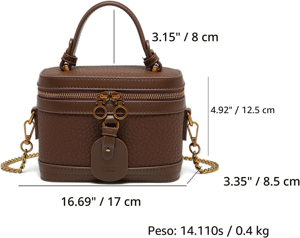 Bolso cruzado pequeño para mujer, diseño de moda, mini bolso de hom...