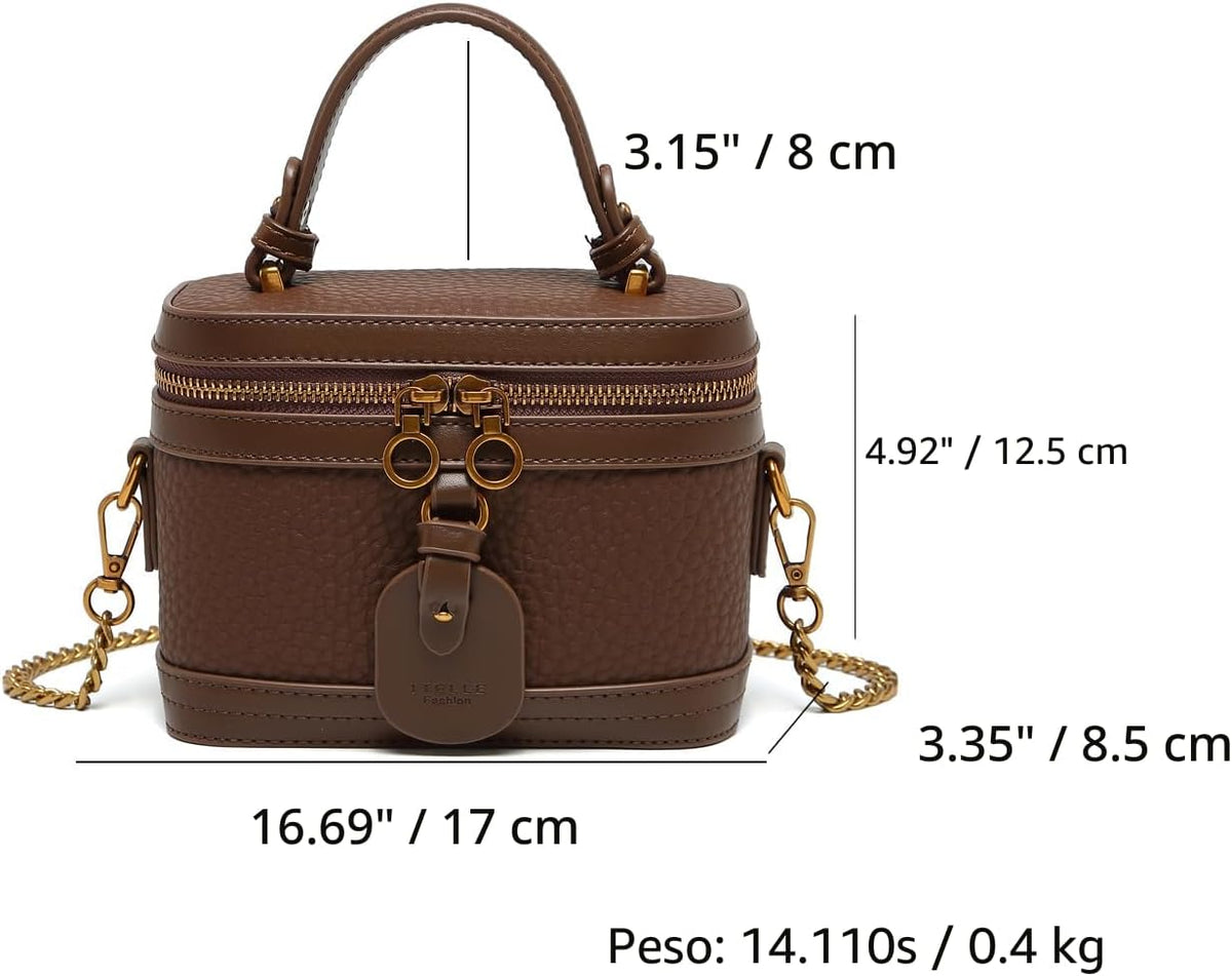 Bolso cruzado pequeño para mujer, diseño de moda, mini bolso de hom...