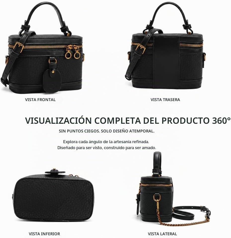 Bolso cruzado pequeño para mujer, diseño de moda, mini bolso de hom...
