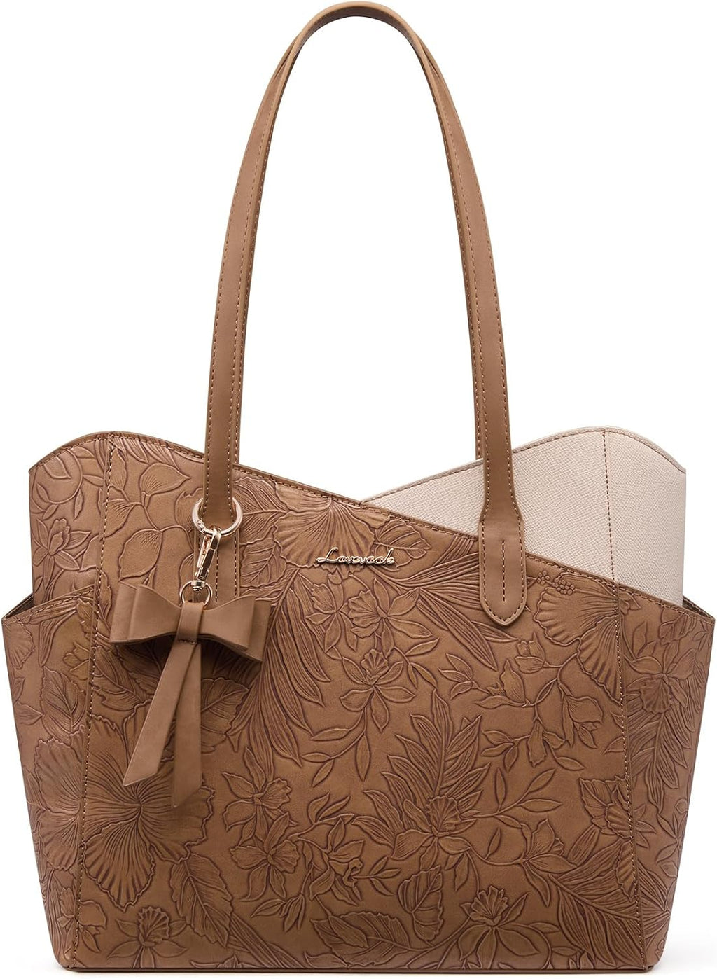 LOVEVOOK Bolso pequeño para mujer, bolsos de piel sintética estruct...