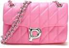Pelimoo Bolso Bandolera Acolchado para Mujer de Moda - Bolso de Man...