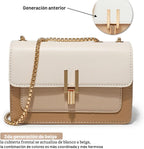 Bolsos cruzados de bloque de color para mujer, monederos de diseñad...