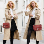 Pelimoo Bolso Bandolera Acolchado para Mujer de Moda - Bolso de Man...