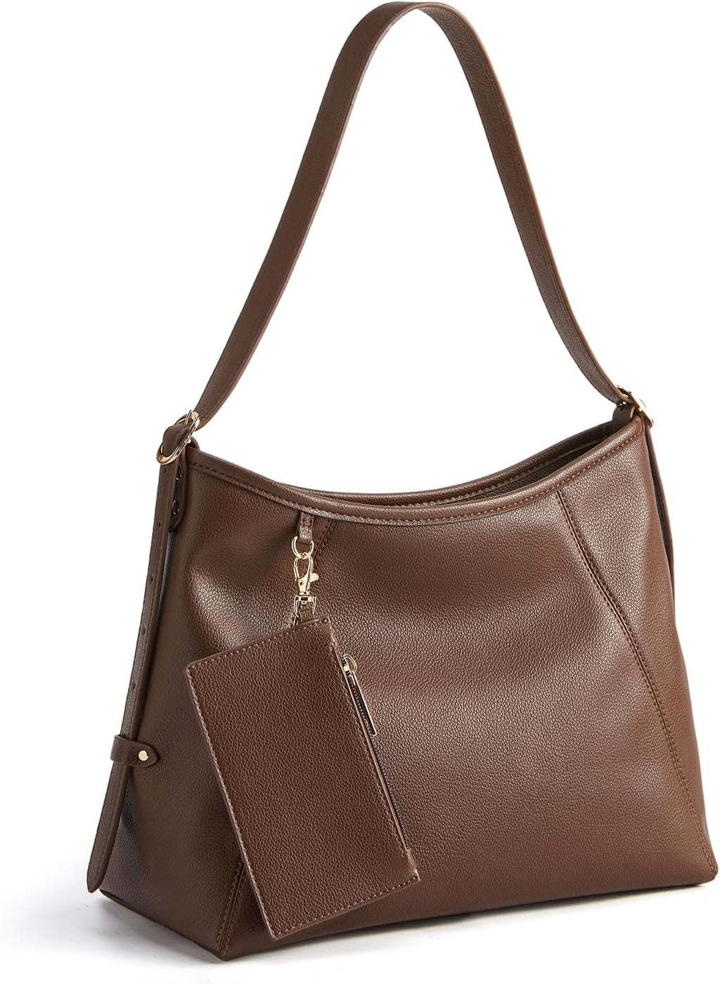 Missnine Bolso Hobo para mujer de piel sintética, bolso cruzado con...