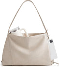 Missnine Bolso Hobo para mujer, bolso de mano de diseñador de cuero...