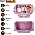Uarition Bolsa de gimnasio para hombres y mujeres, bolsa de lona gr...