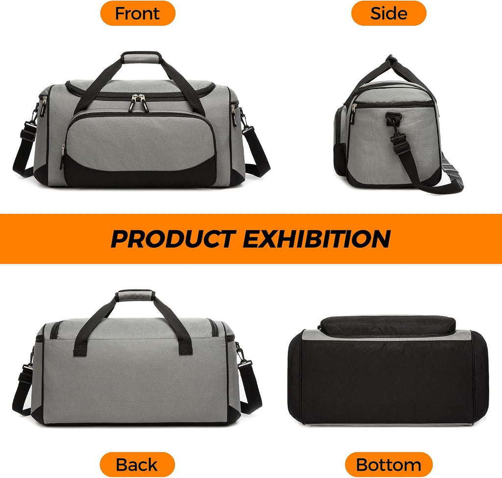 Uarition - Bolsa de gimnasio para hombres y mujeres, bolsa de lona...