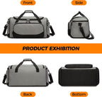 Uarition - Bolsa de gimnasio para hombres y mujeres, bolsa de lona...