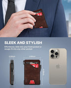 typecase Cartera táctica para hombre tarjetero: funda para tarjetas...