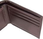 Carhartt Cartera de cuero marrón aceitado para hombre, bolsillo fro...