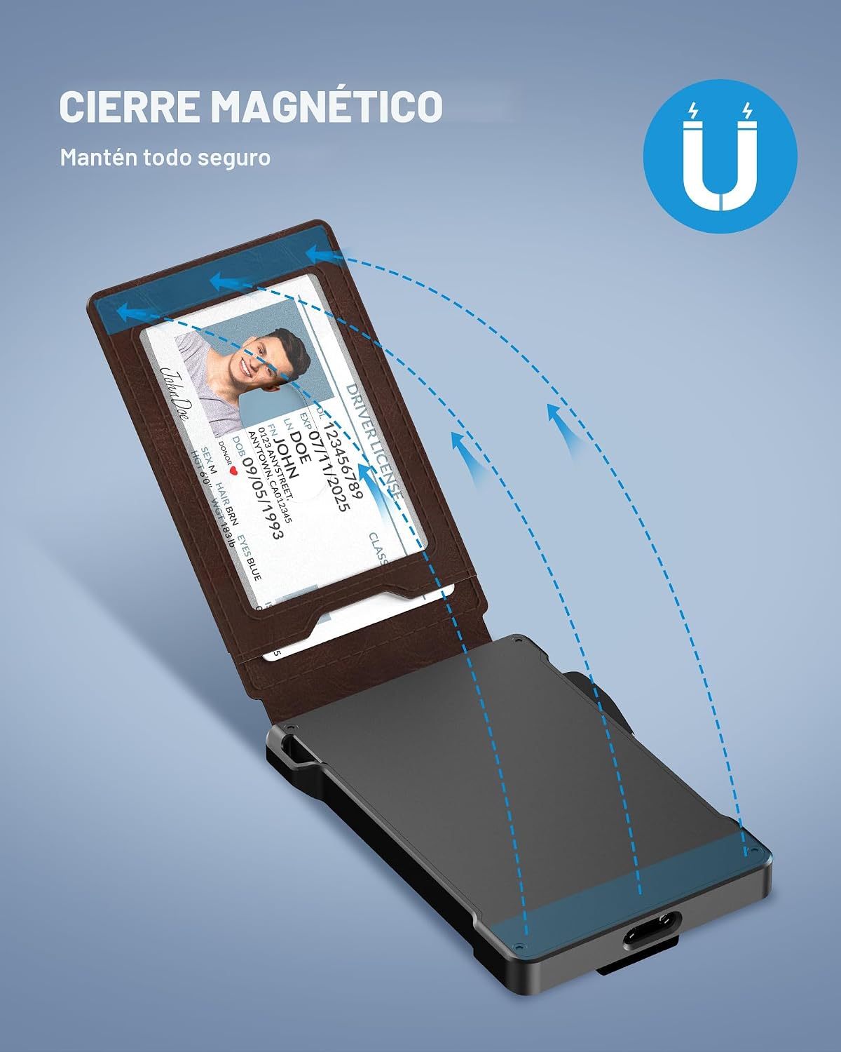 typecase Cartera táctica para hombre tarjetero: funda para tarjetas...