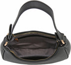 Bolso pequeño de hombro de media luna FashionPuzzle para mujer