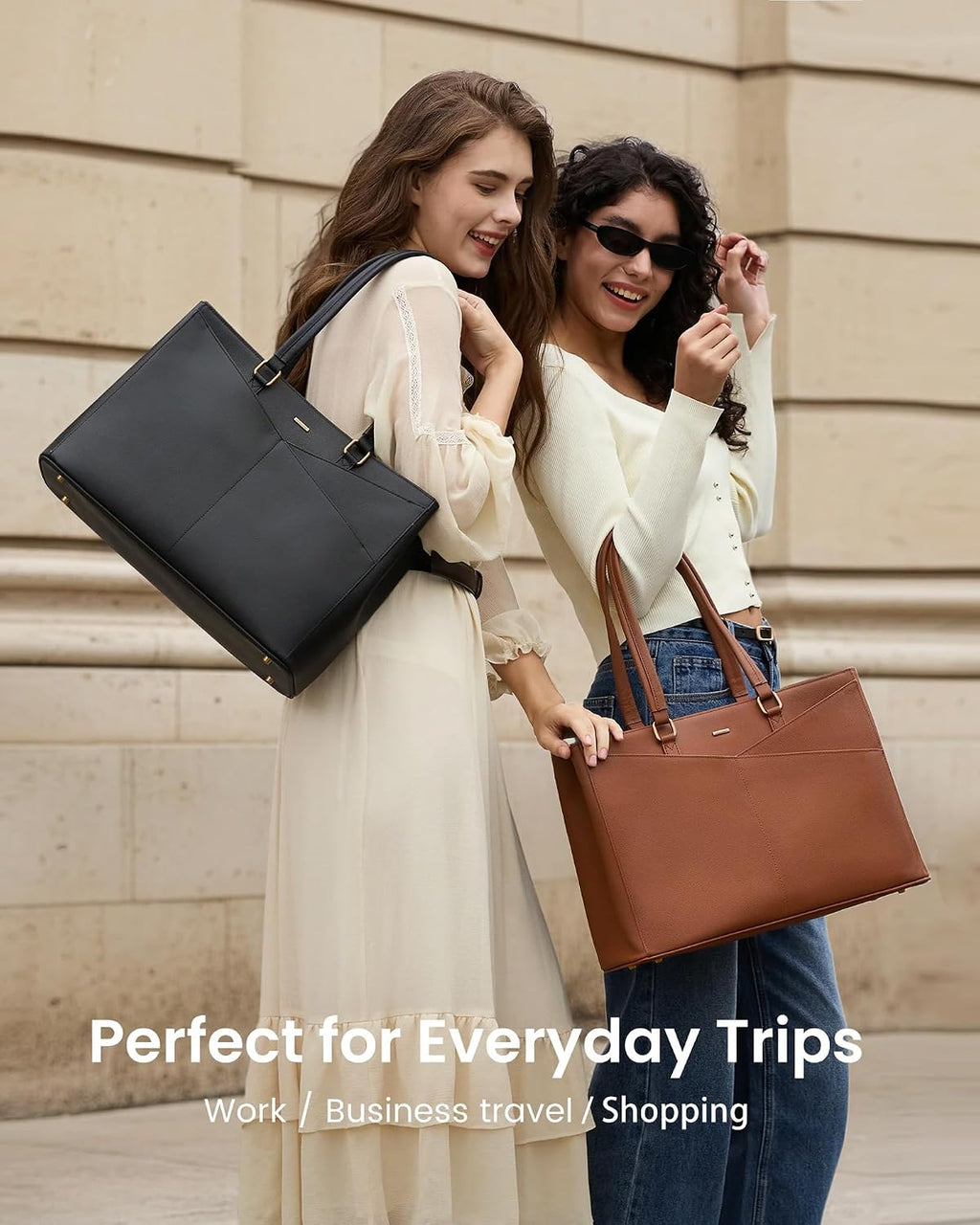Bolsa de mano portátil para mujeres, de 15.6\u201D, impermeable, de...