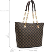 Montana West Bolsa Tote para Mujeres Bolsos de Mano con Asa Superio...