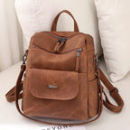 WYFJNX - Mochila de cuero sintético para mujer, diseño multiusos de...