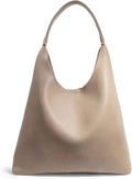 Bolsos Hobo para mujeres, bolso de hombro de cuero vegano suave, bo...