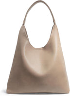Bolsos Hobo para mujeres, bolso de hombro de cuero vegano suave, bo...