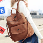 WYFJNX - Mochila de cuero sintético para mujer, diseño multiusos de...