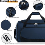 Uarition Bolsa de gimnasio para hombre, 21 pulgadas, grande, para v...