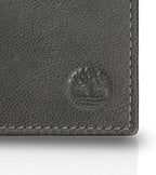 Timberland Billetera de cuero genuino con tarjetero de seguridad RF...
