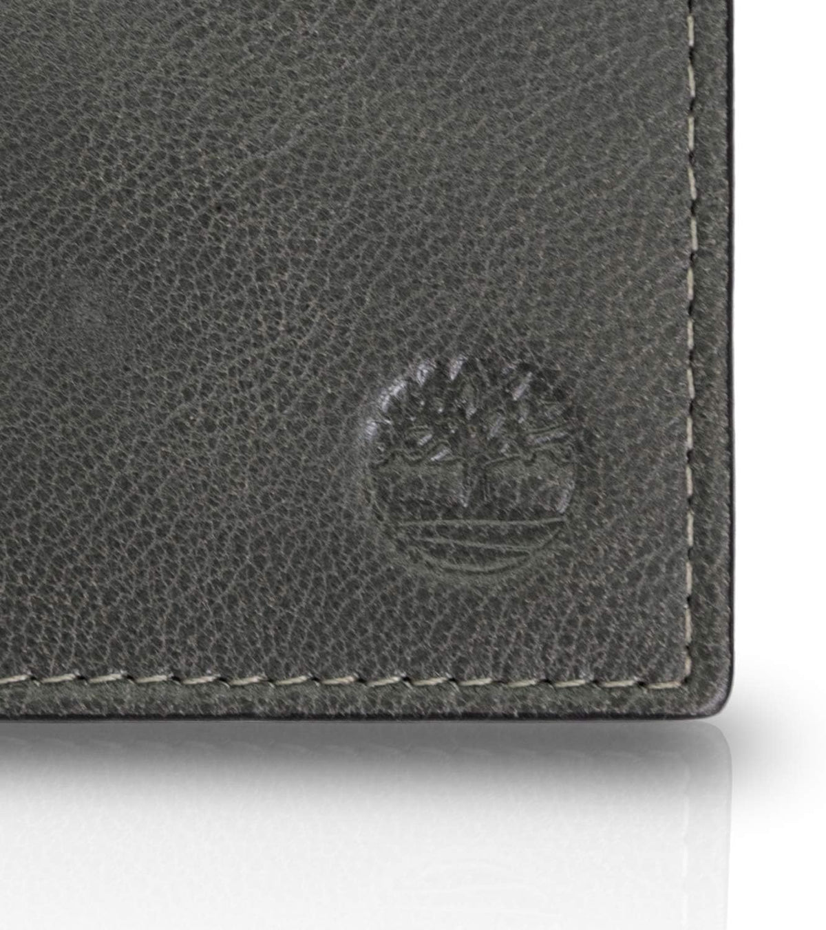 Timberland Billetera de cuero genuino con tarjetero de seguridad RF...