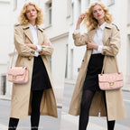Pelimoo Bolso Bandolera Acolchado para Mujer de Moda - Bolso de Man...