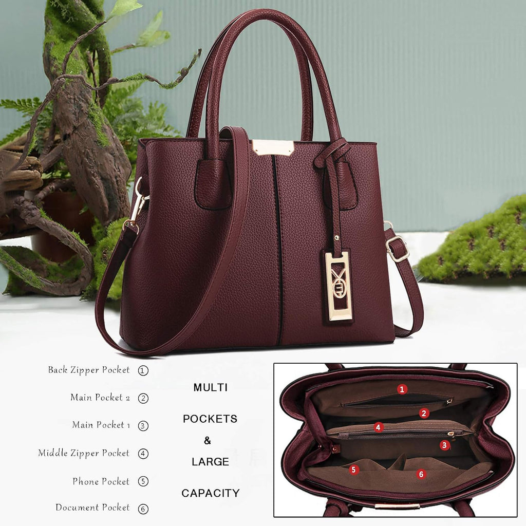 COCIFER Carteras y bolsos de mano para mujeres, bolsos de hombro ti...