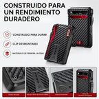 Billetera para hombre, cartera minimalista con 14 tarjetas, cartera...