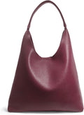Bolsos Hobo para mujeres, bolso de hombro de cuero vegano suave, bo...