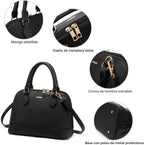 LOVEVOOK Bolso para Mujer Pequeño Bolsos Cruzados Clásico Doble Cre...