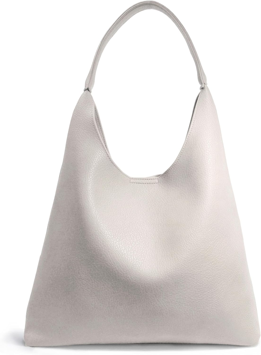 Bolsos Hobo para mujeres, bolso de hombro de cuero vegano suave, bo...