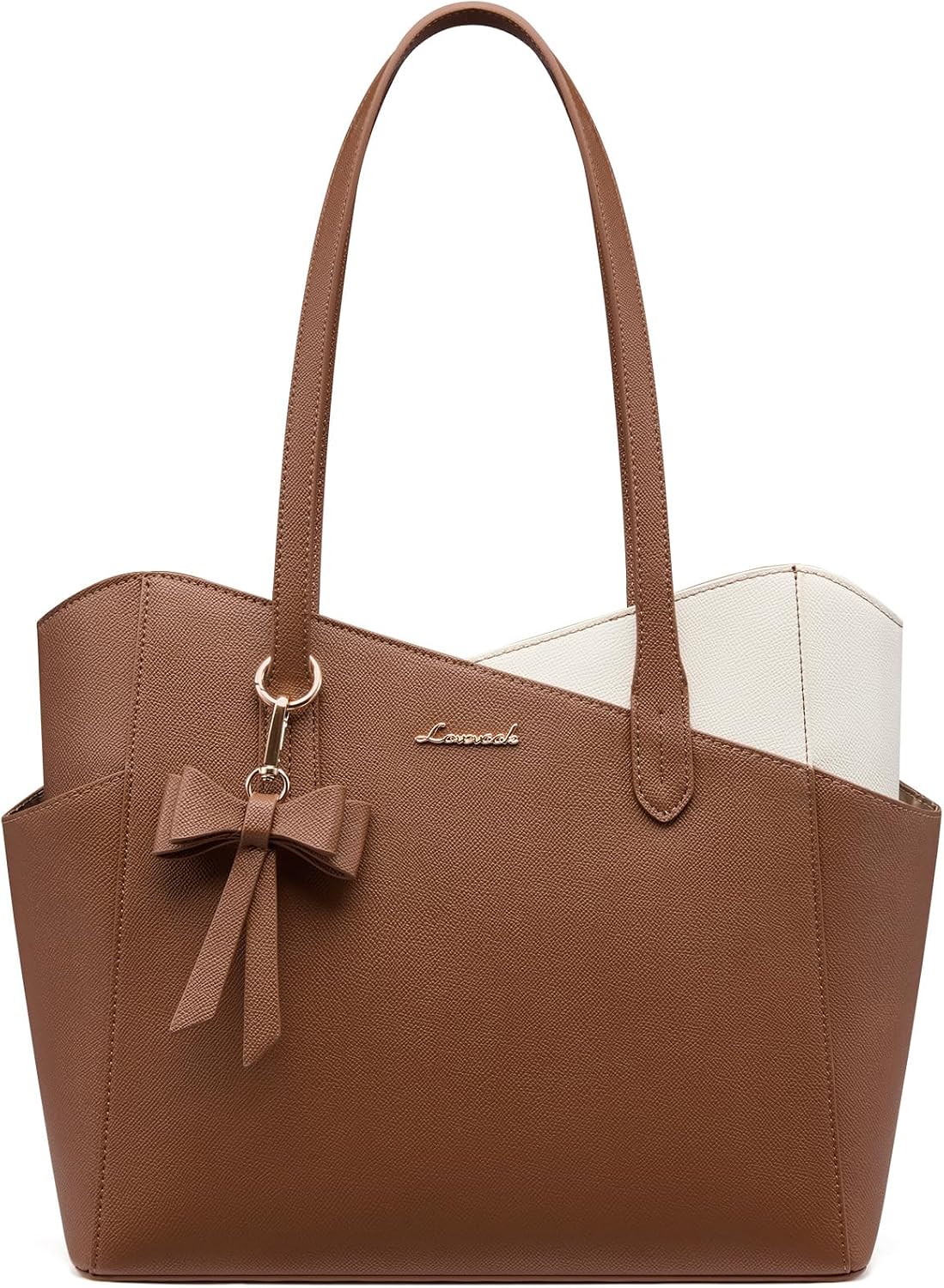 LOVEVOOK Bolso pequeño para mujer, bolsos de piel sintética estruct...