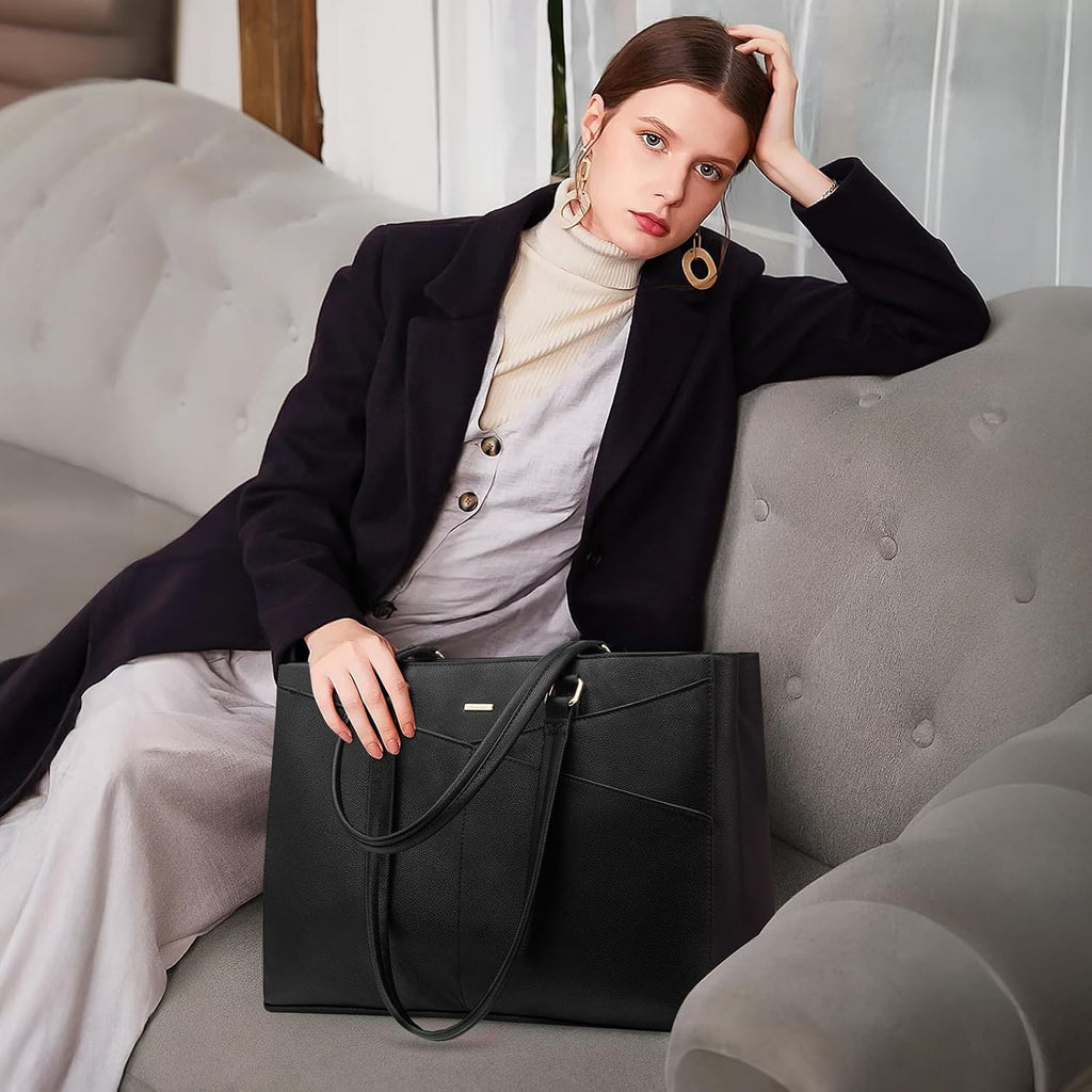 Bolsa de mano portátil para mujeres, de 15.6\u201D, impermeable, de...