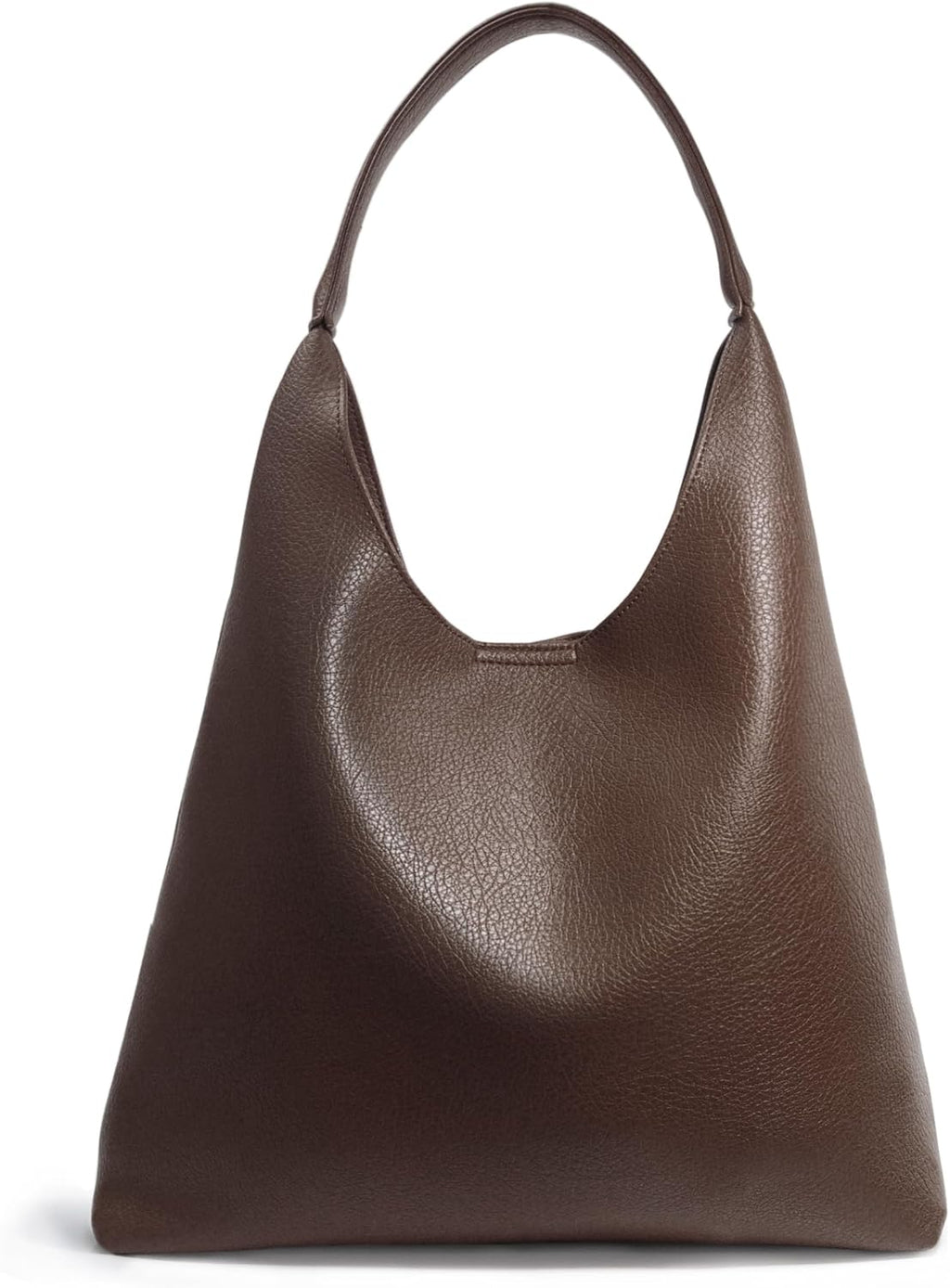 Bolsos Hobo para mujeres, bolso de hombro de cuero vegano suave, bo...