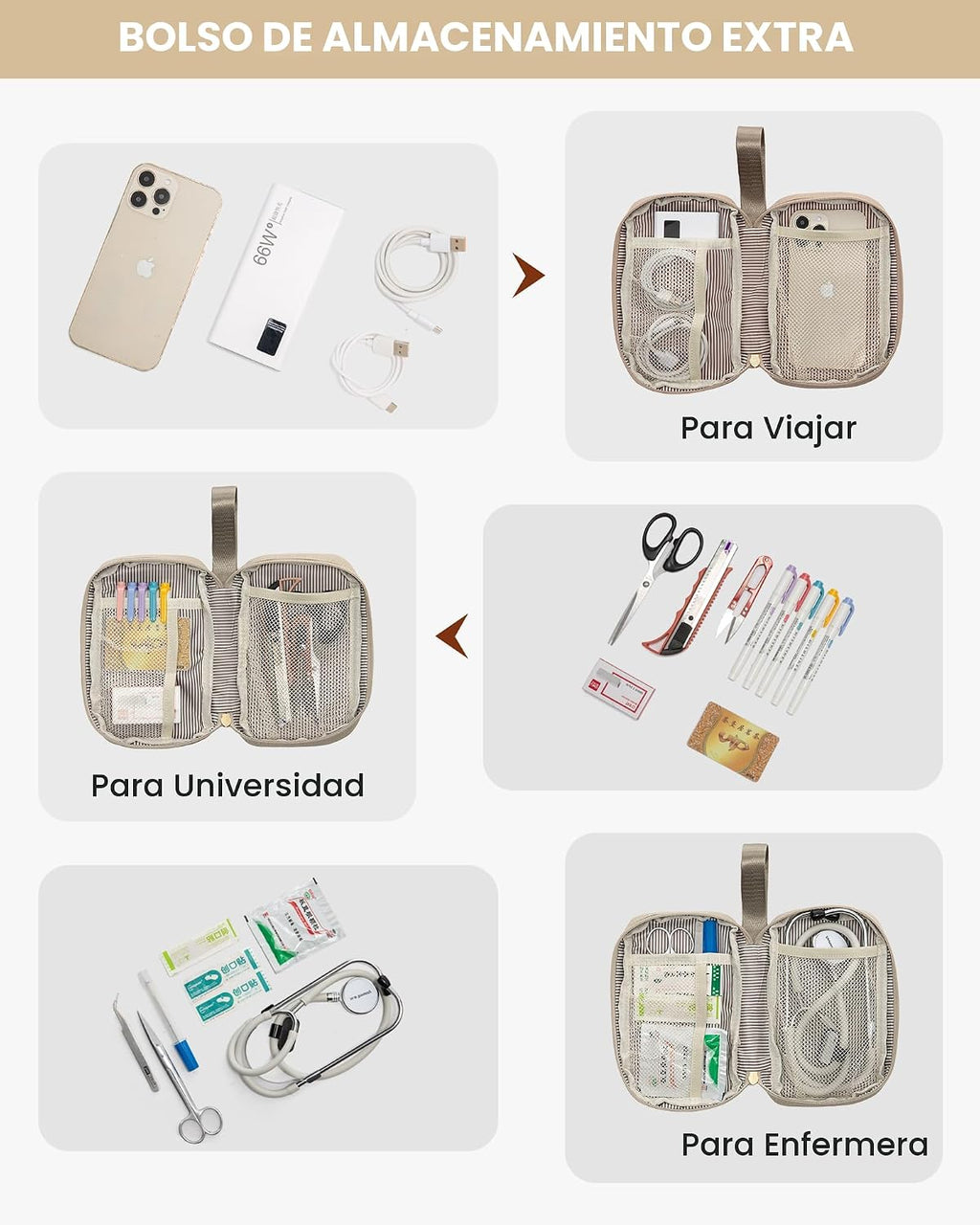 LOVEVOOK Mochila para laptop para mujer, mochila de trabajo convert...