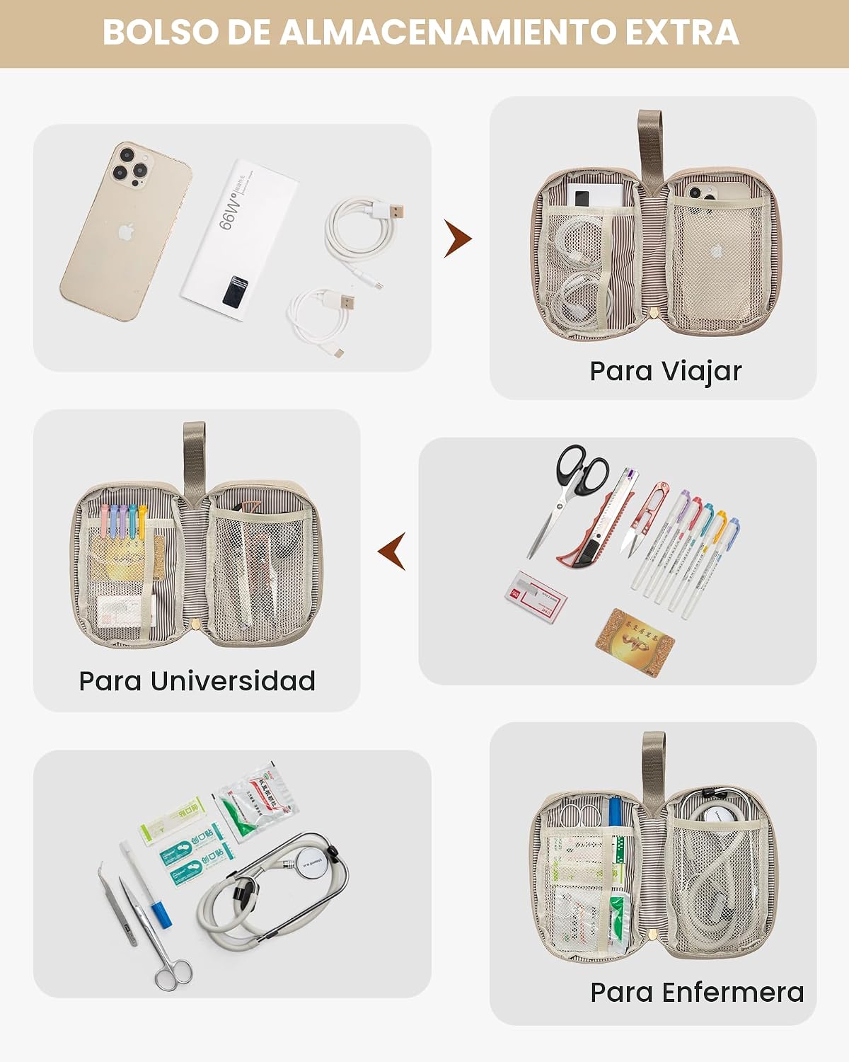 LOVEVOOK Mochila para laptop para mujer, mochila de trabajo convert...