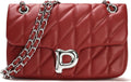Pelimoo Bolso Bandolera Acolchado para Mujer de Moda - Bolso de Man...