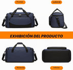 Uarition Bolsa de gimnasio para hombre, 21 pulgadas, grande, para v...